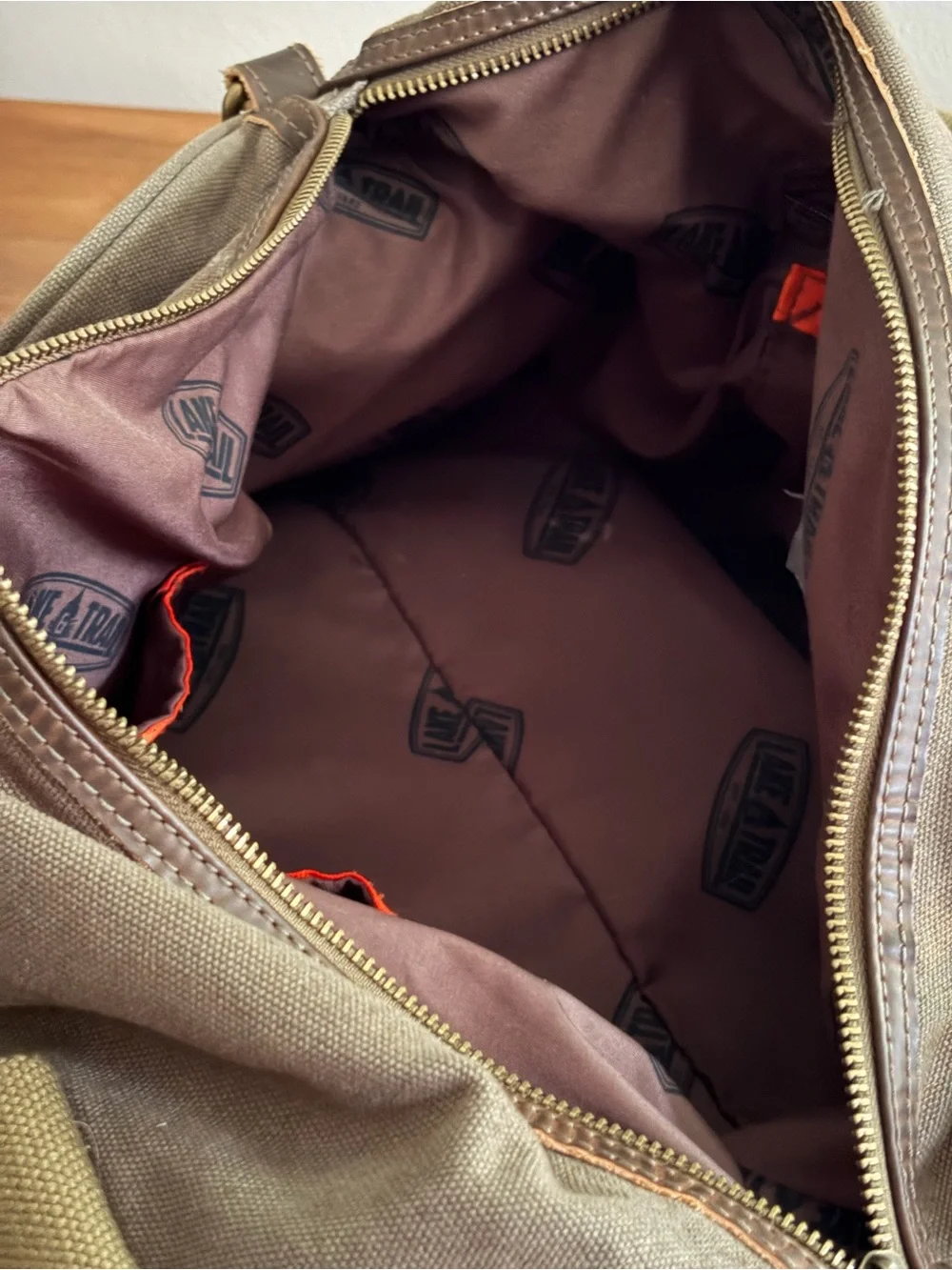 Lake & Trail Heavy Duty Canvas Duffel Bag - Olive Drab Green Weekender